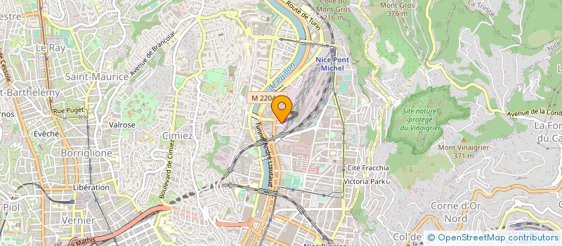 localisation de l'entreprise COMPTOIR NICOIS OUTILLAGE FIXATION à NICE