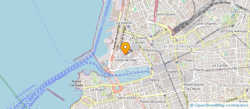 localisation de l'entreprise COMPTOIR NOMADE à MARSEILLE