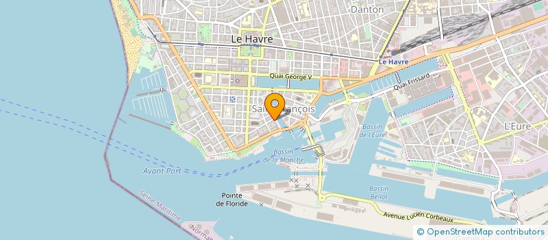 localisation de l'entreprise COMPTOIR NORMAND DE TELEPHONIE à LE HAVRE