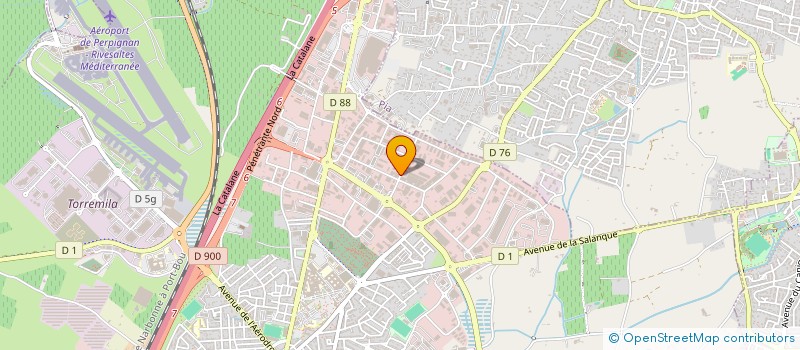 localisation de l'entreprise COMPTOIR OCCITAN POUR LES ECONOMIES D'ENERGIE  PERPIGNAN