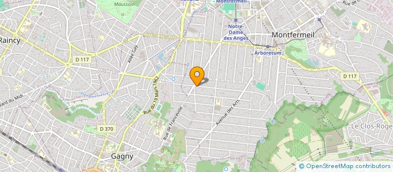 localisation de l'entreprise COMPTOIR PARISIEN DU PORC - CPP à MONTFERMEIL