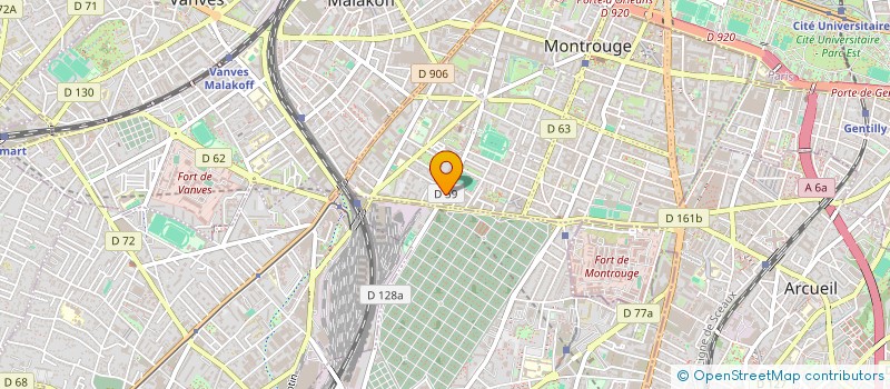 localisation de l'entreprise COMPTOIR PARISIEN REHABI RENOVA HABITA à MONTROUGE