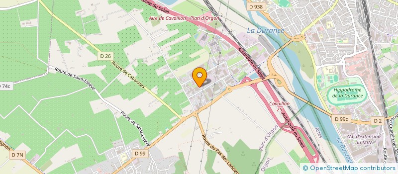 localisation de l'entreprise COMPTOIR PROVENCAL DU MELON à PLAN D'ORGON