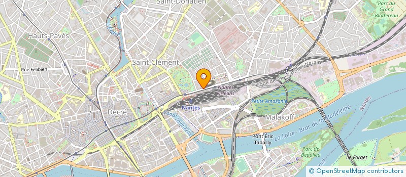 localisation de l'entreprise COMPTOIR RADIO ELECTRIQUE à NANTES