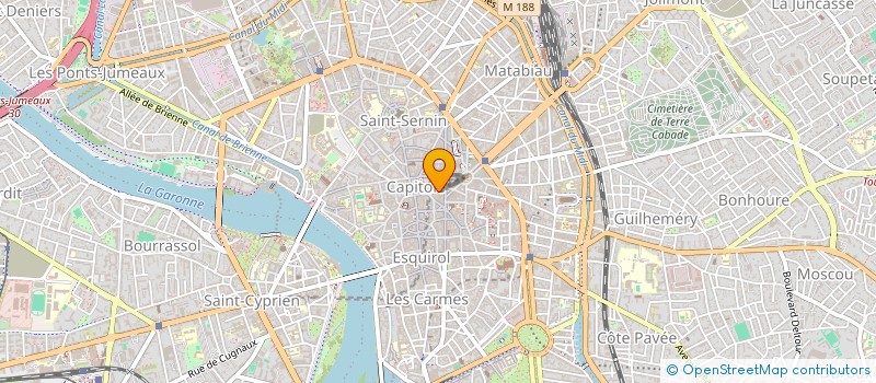 localisation de l'entreprise COMPTOIR REGIONAL DE BOURSE ET DE CHANGE à TOULOUSE