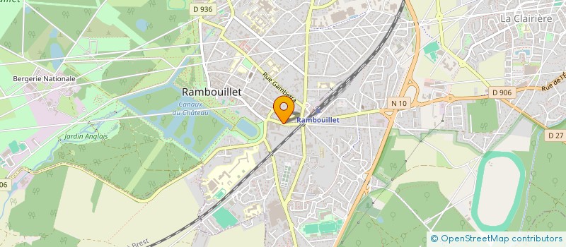 localisation de l'entreprise COMPTOIR REGIONAL DE CREDIT à RAMBOUILLET
