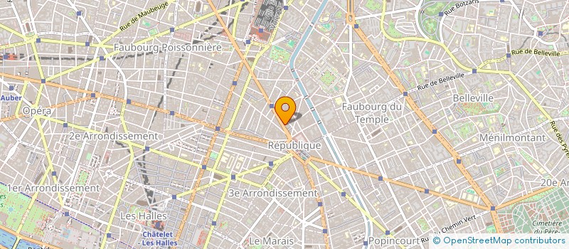 localisation de l'entreprise COMPTOIR SATELLITE ELECTRONIQUE SARL à PARIS