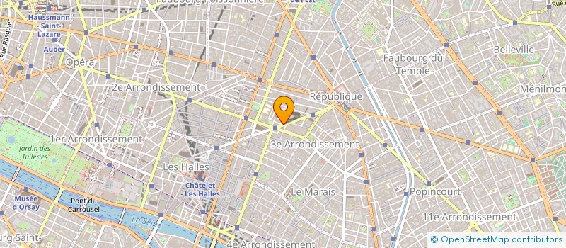 localisation de l'entreprise COMPTOIR SPECIAL DE CHANGE  PARIS