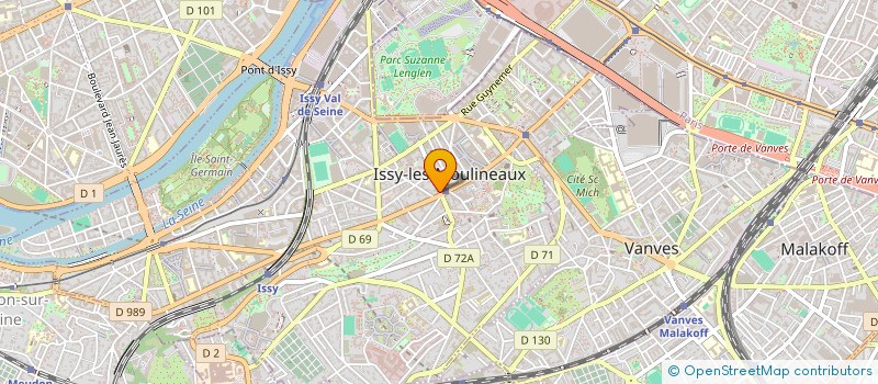 localisation de l'entreprise COMPTOIR TAFANEL à ISSY-LES-MOULINEAUX