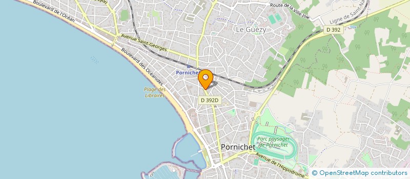 localisation de l'entreprise COMPTOIR ZABA à PORNICHET