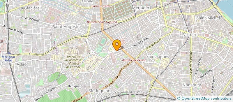 localisation de l'entreprise COMPTOIRS DE CHINE à BORDEAUX