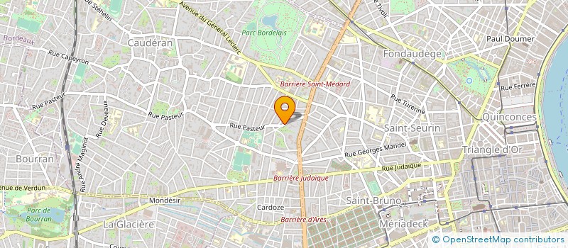 localisation de l'entreprise COMPTOIRS DE GASCOGNE à BORDEAUX