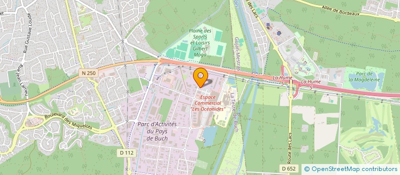 localisation de l'entreprise COMPTOIRS DE MAGELLAN ARCAWATT à LA TESTE-DE-BUCH