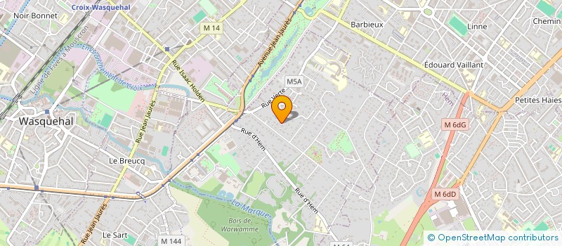 localisation de l'entreprise COMPTOIRS DE ZOE à CROIX