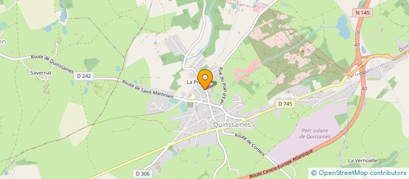 localisation de l'entreprise COMPTOIRS DES BOIS DE TRONCAIS à LAMAIDS