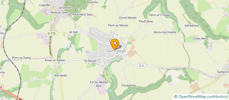 localisation de l'entreprise COMPTOIRS ET ACCORDS  LOPEREC