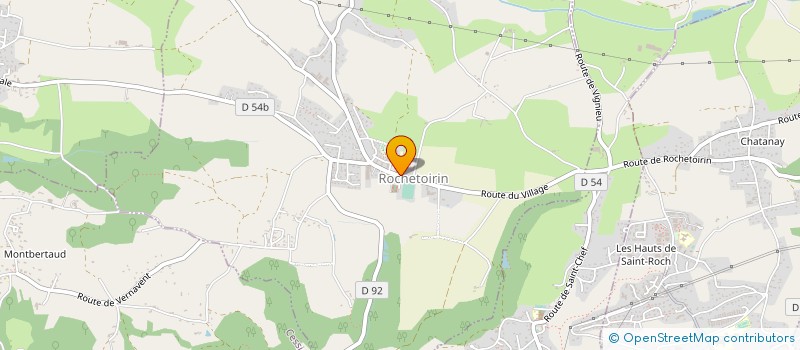 localisation de l'entreprise COMPTOIRS VALS DU DAUPHINE à ROCHETOIRIN