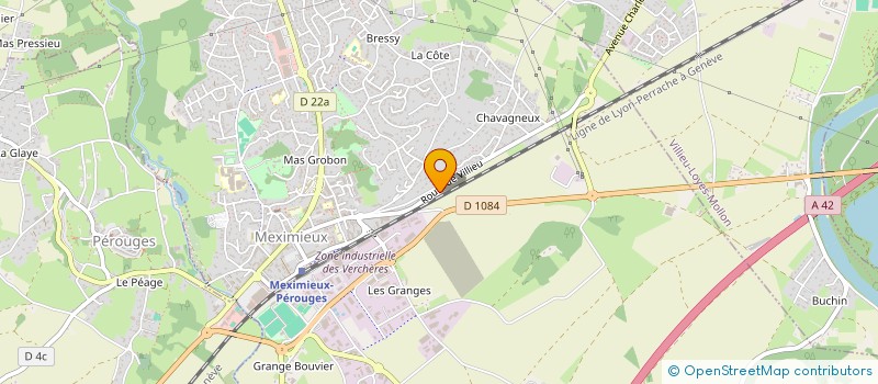 localisation de l'entreprise COMPTOURS à MEXIMIEUX