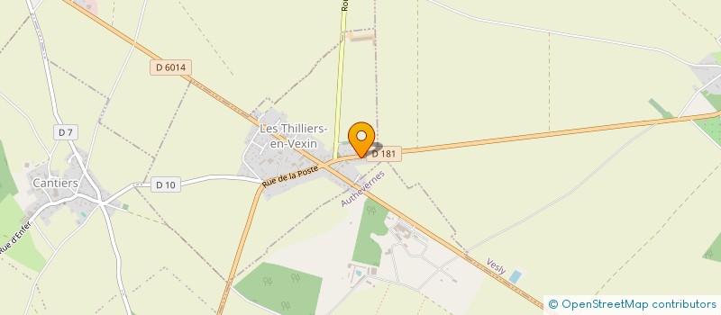 localisation de l'entreprise COMPU LEARN  VEXIN-SUR-EPTE