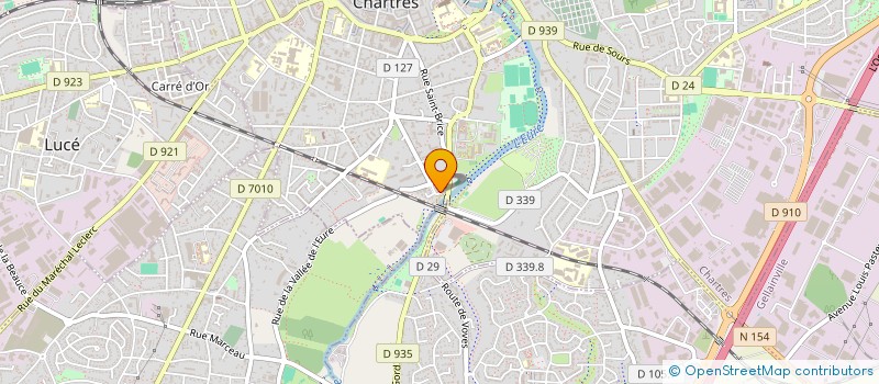 localisation de l'entreprise COMPUNET SERVICES à CHARTRES