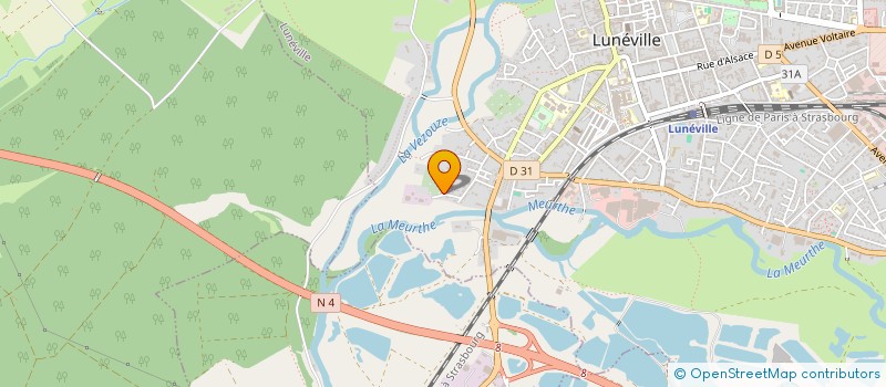 localisation de l'entreprise COMPUSOFT FRANCE  LUNEVILLE