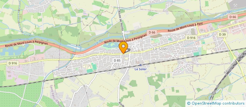 localisation de l'entreprise COMPUTANTIS  LE SOLER