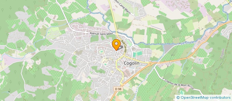 localisation de l'entreprise COMPUTATIONNELLES  GRIMAUD