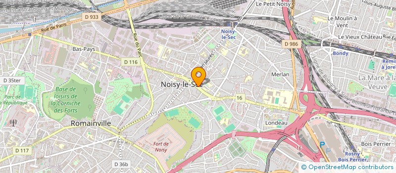 localisation de l'entreprise COMPUTEC à NOISY-LE-SEC