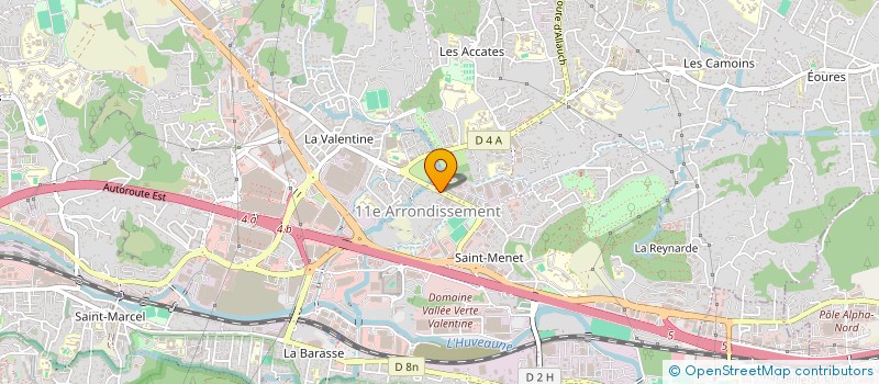 localisation de l'entreprise COMPUTER ASSOCIES à MARSEILLE