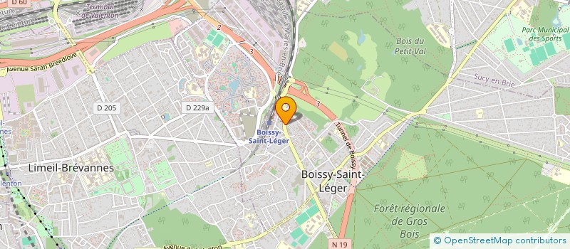 localisation de l'entreprise COMPUTER CLOUD SECURITY à BOISSY-SAINT-LEGER