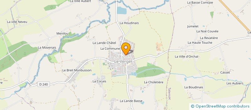 localisation de l'entreprise COMPUTER CONSELS  LE VERGER