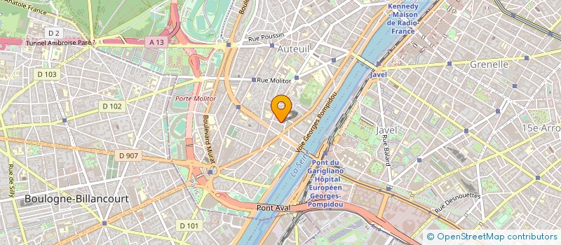 localisation de l'entreprise COMPUTER FINANCE  PARIS