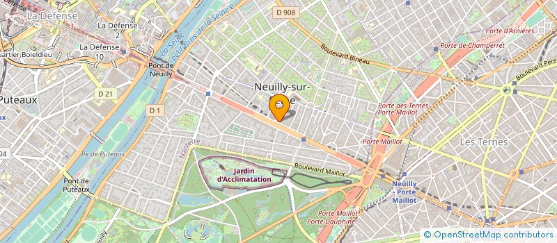 localisation de l'entreprise COMPUTER MULTI SERVICES à NEUILLY-SUR-SEINE
