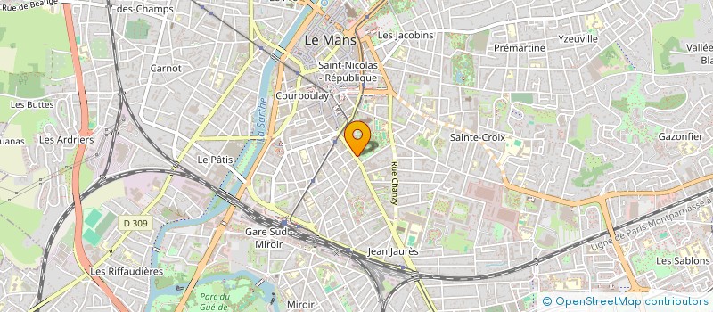 localisation de l'entreprise COMPUTER ONLINE à LE MANS