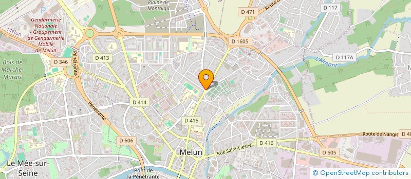 localisation de l'entreprise COMPUTER SERVICES 77 à MELUN