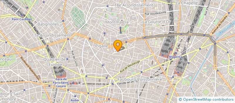 localisation de l'entreprise COMRAM à PARIS