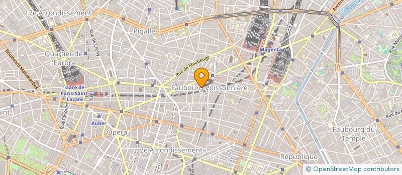 localisation de l'entreprise COMREL  PARIS