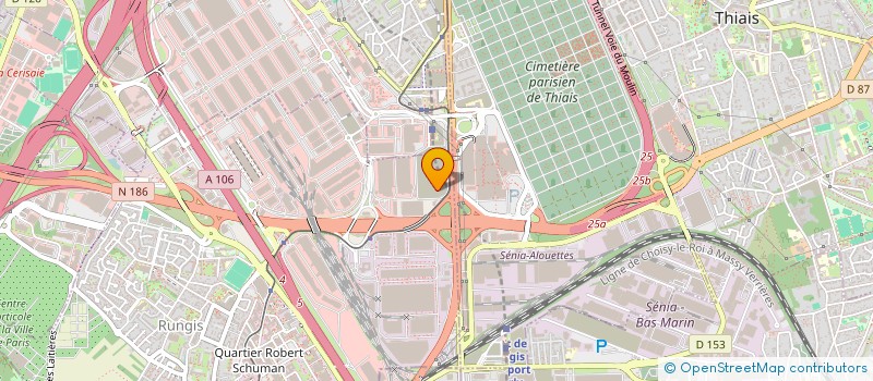 localisation de l'entreprise COMRUNGIS  RUNGIS