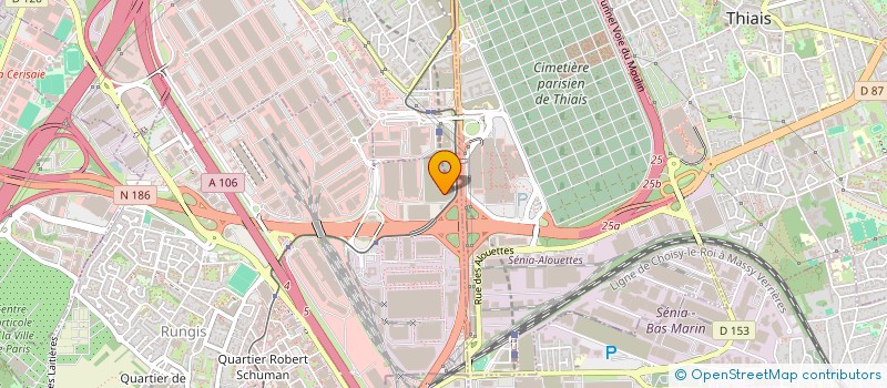 localisation de l'entreprise COMRUNGIS IMPRIM  RUNGIS