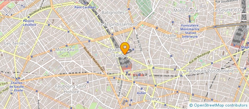 localisation de l'entreprise COMSA à PARIS