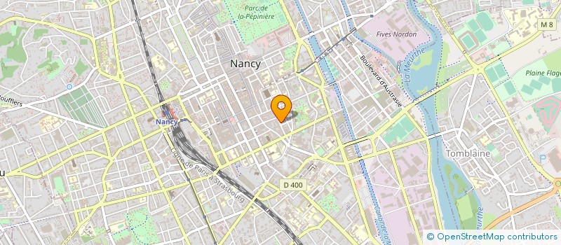 localisation de l'entreprise COMSEPT ET ORGANISATION  NANCY