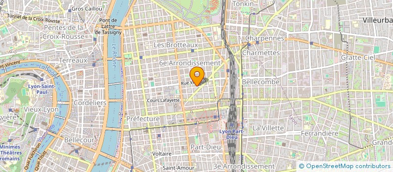 localisation de l'entreprise COMSILEO à LYON