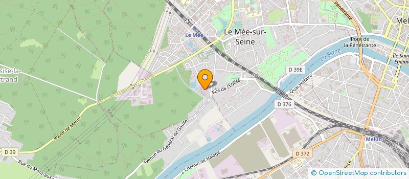 localisation de l'entreprise COMSIS à LE MEE-SUR-SEINE