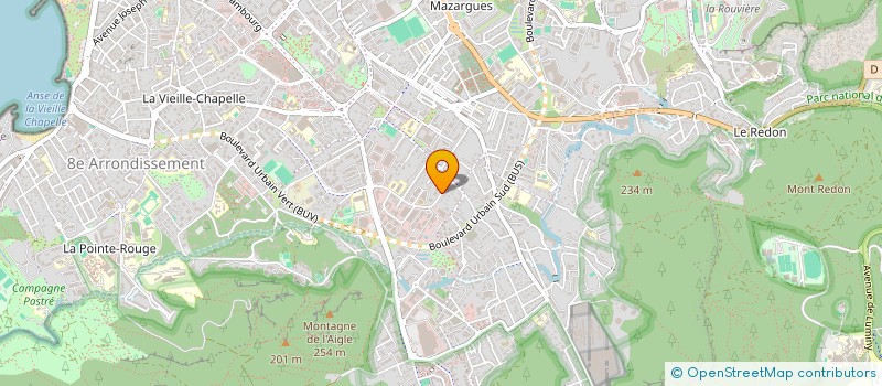 localisation de l'entreprise COMSUD à MARSEILLE