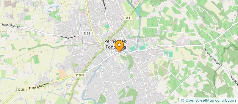 localisation de l'entreprise COMTADIN INVEST à PERNES-LES-FONTAINES