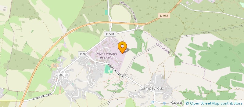 localisation de l'entreprise COMTAL IMMO ENERGIS  LA LOUBIERE