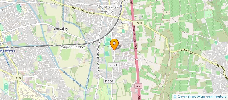 localisation de l'entreprise COMTAT AMBULANCE SEE GARDON RENE à MORIERES-LES-AVIGNON