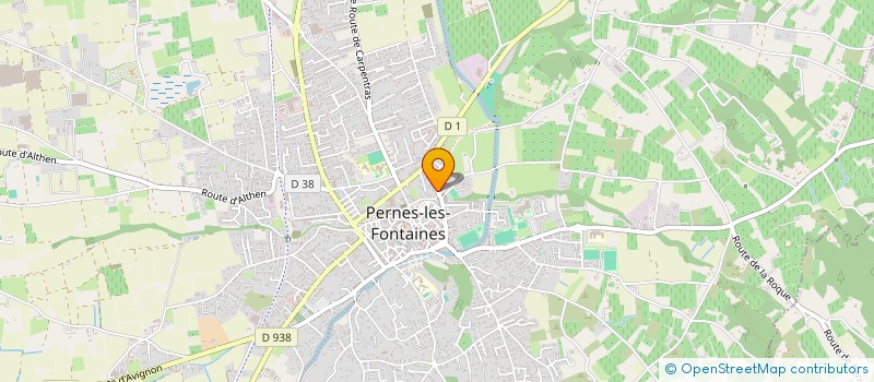 localisation de l'entreprise COMTAT JURIS  PERNES-LES-FONTAINES