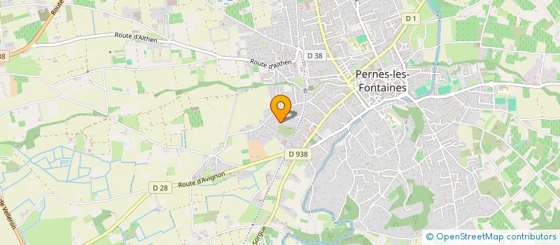 localisation de l'entreprise COMTAT PROMOTION à PERNES-LES-FONTAINES