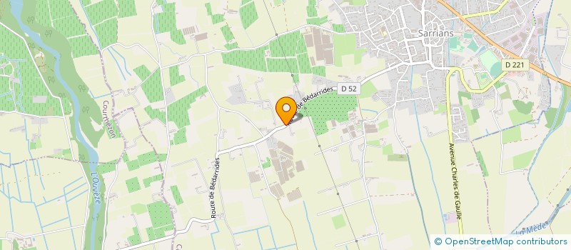 localisation de l'entreprise COMTAT VENTOUX CONSEIL  SARRIANS